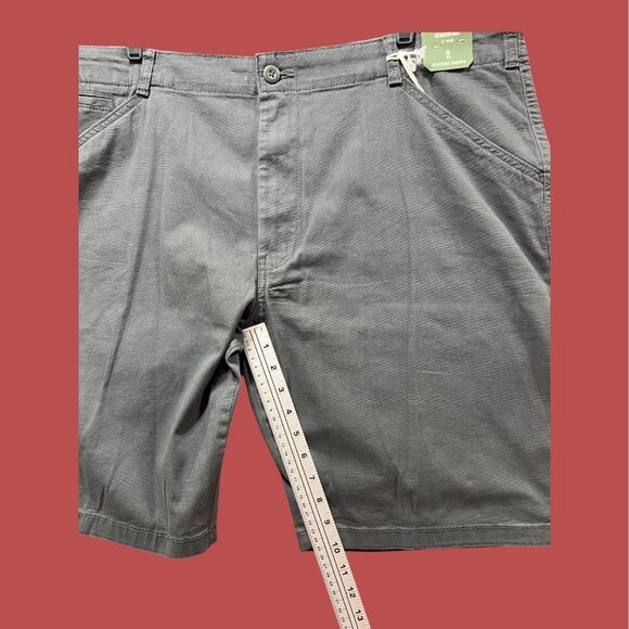 Mutual Weave - Men's 10" Inseam Canvas Walking Shorts - Pirate Black - 42 - Picture 8 of 15